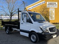 USED 2017 67 MERCEDES-BENZ SPRINTER 314CDI 140 MWB S/CAB 11ft TIPPER ALLOY BODY RWD  Euro 6 LEZ