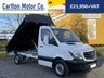 USED 2017 67 MERCEDES-BENZ SPRINTER 314CDI 140 MWB S/CAB 11ft TIPPER ALLOY BODY RWD  Euro 6 LEZ