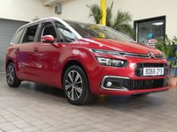 USED 2018 68 CITROEN GRAND C4 SPACETOURER 1.5 BLUEHDI FLAIR S/S EAT8 5d 129 BHP SAT NAV PART LEATHER PANORAMIC SUNROOF