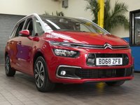 USED 2018 68 CITROEN GRAND C4 SPACETOURER 1.5 BLUEHDI FLAIR S/S EAT8 5d 129 BHP SAT NAV PART LEATHER PANORAMIC SUNROOF