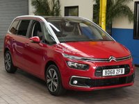 USED 2018 68 CITROEN GRAND C4 SPACETOURER 1.5 BLUEHDI FLAIR S/S EAT8 5d 129 BHP SAT NAV PART LEATHER PANORAMIC SUNROOF