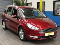 USED 2016 16 FORD GALAXY 2.0 TITANIUM TDCI 5d 148 BHP 7 SEAT SAT NAV PARKING SENSORS