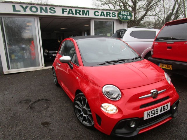 2018 18 Abarth 595c 1.4 595C TURISMO 3d 165 BHP CONVERTIBLE