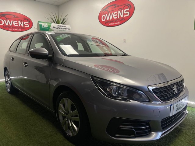 2018 68 Peugeot 308 1.5 BLUE HDI S/S SW ACTIVE 5d 129 BHP