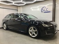 USED 2017 17 AUDI A4 2.0 AVANT TDI ULTRA S LINE 5d 188 BHP Wireless Smartphone Charging