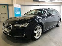USED 2017 17 AUDI A4 2.0 AVANT TDI ULTRA S LINE 5d 188 BHP Wireless Smartphone Charging