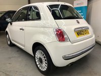 USED 2012 62 FIAT 500 1.2 LOUNGE 3d 69 BHP &pound;30 Tax, V.Low Mileage,Panroof