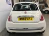 USED 2012 62 FIAT 500 1.2 LOUNGE 3d 69 BHP &pound;30 Tax, V.Low Mileage,Panroof