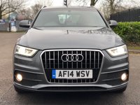 USED 2014 14 AUDI Q3 2.0 TDI QUATTRO S LINE 5d 175 BHP 