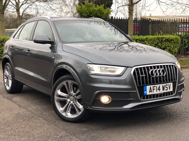 2014 14 Audi Q3 2.0 TDI QUATTRO S LINE 5d 175 BHP