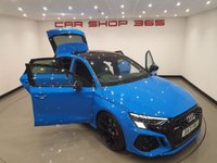 USED 2021 71 AUDI RS3 2.5 TFSI (400 PS) LAUNCH EDITION S TRONIC QUATTRO (S/S) 5DR PAN ROOF + HEAD UP + B&O + R/CAMERA + SPORT EXHAUST