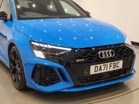 USED 2021 71 AUDI RS3 2.5 TFSI (400 PS) LAUNCH EDITION S TRONIC QUATTRO (S/S) 5DR PAN ROOF + HEAD UP + B&O + R/CAMERA + SPORT EXHAUST