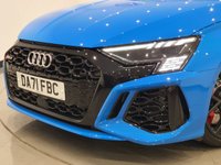 USED 2021 71 AUDI RS3 2.5 TFSI (400 PS) LAUNCH EDITION S TRONIC QUATTRO (S/S) 5DR PAN ROOF + HEAD UP + B&O + R/CAMERA + SPORT EXHAUST