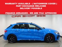 USED 2021 71 AUDI RS3 2.5 TFSI (400 PS) LAUNCH EDITION S TRONIC QUATTRO (S/S) 5DR PAN ROOF + HEAD UP + B&O + R/CAMERA + SPORT EXHAUST