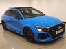 USED 2021 71 AUDI RS3 2.5 TFSI (400 PS) LAUNCH EDITION S TRONIC QUATTRO (S/S) 5DR PAN ROOF + HEAD UP + B&O + R/CAMERA + SPORT EXHAUST