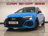 USED 2021 71 AUDI RS3 2.5 TFSI (400 PS) LAUNCH EDITION S TRONIC QUATTRO (S/S) 5DR PAN ROOF + HEAD UP + B&O + R/CAMERA + SPORT EXHAUST