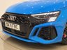 USED 2021 71 AUDI RS3 2.5 TFSI (400 PS) LAUNCH EDITION S TRONIC QUATTRO (S/S) 5DR PAN ROOF + HEAD UP + B&O + R/CAMERA + SPORT EXHAUST