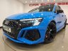 USED 2021 71 AUDI RS3 2.5 TFSI (400 PS) LAUNCH EDITION S TRONIC QUATTRO (S/S) 5DR PAN ROOF + HEAD UP + B&O + R/CAMERA + SPORT EXHAUST