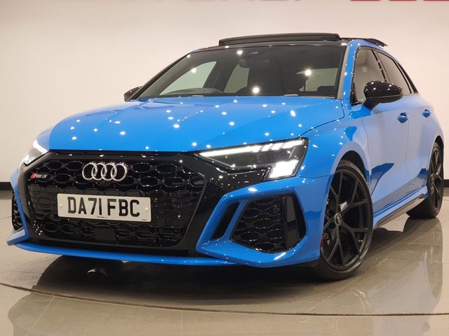 2021 71 Audi Rs3 2.5 TFSI (400 PS) LAUNCH EDITION S TRONIC QUATTRO (S/S) 5DR