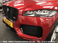 USED 2016 16 JAGUAR F-PACE 3.0 V6 S AWD 5d 296 BHP UK DELIVERY FLAT FEE &pound;100*VIDEO AVAILABLE*FINANCE ARRANGED*PART EX*HPI CLEAR