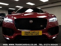 USED 2016 16 JAGUAR F-PACE 3.0 V6 S AWD 5d 296 BHP UK DELIVERY FLAT FEE &pound;100*VIDEO AVAILABLE*FINANCE ARRANGED*PART EX*HPI CLEAR