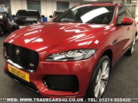 USED 2016 16 JAGUAR F-PACE 3.0 V6 S AWD 5d 296 BHP UK DELIVERY FLAT FEE &pound;100*VIDEO AVAILABLE*FINANCE ARRANGED*PART EX*HPI CLEAR