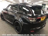 USED 2015 15 LAND ROVER RANGE ROVER SPORT 5.0 V8 SVR 5d 550 BHP UK DELIVERY FLAT FEE &pound;100*VIDEO AVAILABLE*FINANCE ARRANGED*PART EX*HPI CLEAR