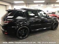 USED 2015 15 LAND ROVER RANGE ROVER SPORT 5.0 V8 SVR 5d 550 BHP UK DELIVERY FLAT FEE &pound;100*VIDEO AVAILABLE*FINANCE ARRANGED*PART EX*HPI CLEAR