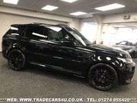 USED 2015 15 LAND ROVER RANGE ROVER SPORT 5.0 V8 SVR 5d 550 BHP UK DELIVERY FLAT FEE &pound;100*VIDEO AVAILABLE*FINANCE ARRANGED*PART EX*HPI CLEAR