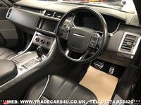 USED 2015 15 LAND ROVER RANGE ROVER SPORT 5.0 V8 SVR 5d 550 BHP UK DELIVERY FLAT FEE &pound;100*VIDEO AVAILABLE*FINANCE ARRANGED*PART EX*HPI CLEAR