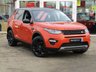 USED 2015 15 LAND ROVER DISCOVERY SPORT 2.2 SD4 HSE 5d 190 BHP Finished in PHOENIX ORANGE MET with contrasting EBONY HEATED LEATHER SEATS. This Discovery Sport is practical, incredible off road and a comfy SUV that has 7 Seats that will swallow your family and luggage. FEATURES include Black Pack, Pan Roof, Electric Rear Boot, Heated Leather Seats, Sat Nav, 20" ALLOYS, Rear Camera, Park sensors, Tinted windows and more. Dealer serviced at 16697 miles, 30623 miles, 46730 miles, 63339 miles and at 76810 miles on 13/10/2021.