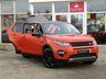 USED 2015 15 LAND ROVER DISCOVERY SPORT 2.2 SD4 HSE 5d 190 BHP Finished in PHOENIX ORANGE MET with contrasting EBONY HEATED LEATHER SEATS. This Discovery Sport is practical, incredible off road and a comfy SUV that has 7 Seats that will swallow your family and luggage. FEATURES include Black Pack, Pan Roof, Electric Rear Boot, Heated Leather Seats, Sat Nav, 20" ALLOYS, Rear Camera, Park sensors, Tinted windows and more. Dealer serviced at 16697 miles, 30623 miles, 46730 miles, 63339 miles and at 76810 miles on 13/10/2021.