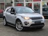 USED 2016 16 LAND ROVER DISCOVERY SPORT 2.0 TD4 SE TECH 5d 180 BHP Finished in INDUS SILVER MET with contrasting EBONY HEATED PART LEATHER SEATS. This Discovery Sport is practical, incredible off road and a comfy SUV that has 7 Seats that will swallow your family and luggage. FEATURES include Black Style Pack, Pan Roof, SAT NAV, DAB RADIO, Electric Rear Boot, Heated Part  Leather Seats, 20" ALLOYS, Park sensors, Tinted windows and more. Land Rover Dealer serviced at 14775 miles, 24865 miles, 36369 miles and at 53949 miles on 12/5/2021.