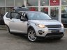 USED 2016 16 LAND ROVER DISCOVERY SPORT 2.0 TD4 SE TECH 5d 180 BHP Finished in INDUS SILVER MET with contrasting EBONY HEATED PART LEATHER SEATS. This Discovery Sport is practical, incredible off road and a comfy SUV that has 7 Seats that will swallow your family and luggage. FEATURES include Black Style Pack, Pan Roof, SAT NAV, DAB RADIO, Electric Rear Boot, Heated Part  Leather Seats, 20" ALLOYS, Park sensors, Tinted windows and more. Land Rover Dealer serviced at 14775 miles, 24865 miles, 36369 miles and at 53949 miles on 12/5/2021.
