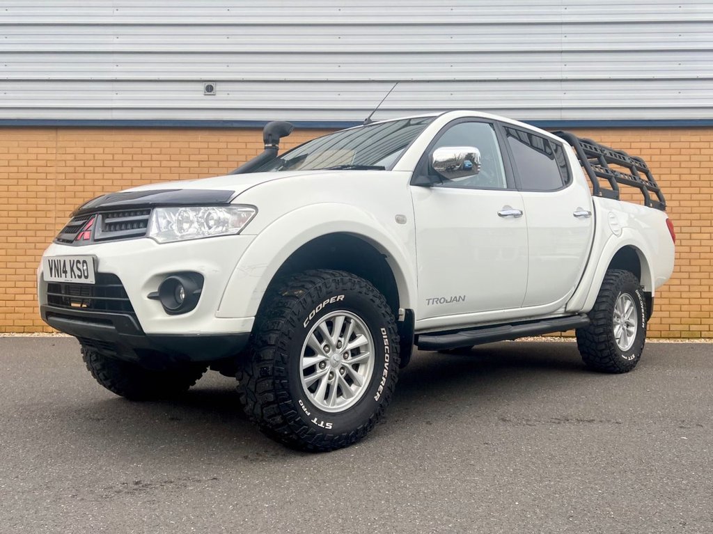 USED 2014 14 MITSUBISHI L200 TROJAN DCB // 4x4 // 2.5 DI-D 175 BHP // Pick up // px swap 