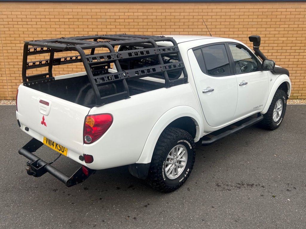USED 2014 14 MITSUBISHI L200 TROJAN DCB // 4x4 // 2.5 DI-D 175 BHP // Pick up // px swap 