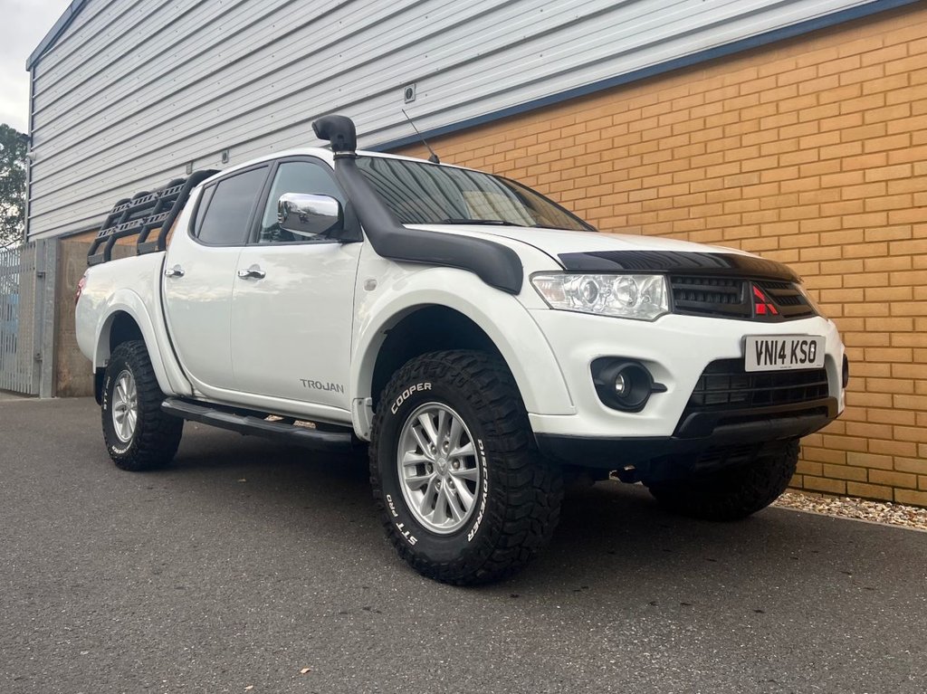 USED 2014 14 MITSUBISHI L200 TROJAN DCB // 4x4 // 2.5 DI-D 175 BHP // Pick up // px swap 