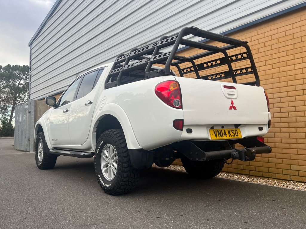 USED 2014 14 MITSUBISHI L200 TROJAN DCB // 4x4 // 2.5 DI-D 175 BHP // Pick up // px swap 