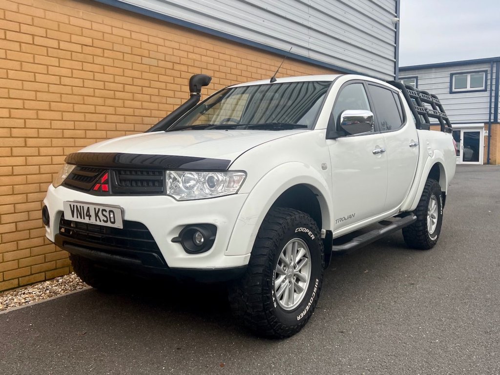 USED 2014 14 MITSUBISHI L200 TROJAN DCB // 4x4 // 2.5 DI-D 175 BHP // Pick up // px swap 