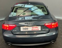 USED 2009 09 AUDI A5 3.0 TDI QUATTRO SPORT 3d 240 BHP ONLY TWO OWNER CAR WITH FSH SAT NAV FULL LEATHER XENON AND HEATED SEATS