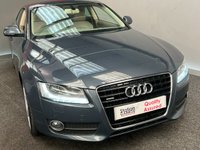 USED 2009 09 AUDI A5 3.0 TDI QUATTRO SPORT 3d 240 BHP ONLY TWO OWNER CAR WITH FSH SAT NAV FULL LEATHER XENON AND HEATED SEATS