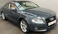 USED 2009 09 AUDI A5 3.0 TDI QUATTRO SPORT 3d 240 BHP ONLY TWO OWNER CAR WITH FSH SAT NAV FULL LEATHER XENON AND HEATED SEATS