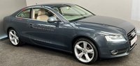 USED 2009 09 AUDI A5 3.0 TDI QUATTRO SPORT 3d 240 BHP ONLY TWO OWNER CAR WITH FSH SAT NAV FULL LEATHER XENON AND HEATED SEATS