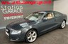 USED 2009 09 AUDI A5 3.0 TDI QUATTRO SPORT 3d 240 BHP ONLY TWO OWNER CAR WITH FSH SAT NAV FULL LEATHER XENON AND HEATED SEATS