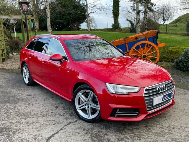 2018 Audi A4 3.0L AVANT TDI QUATTRO S LINE 5d AUTO 268 BHP