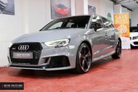 USED 2018 18 AUDI RS3 2.5 RS 3 QUATTRO 5d 395 BHP DIGITAL DASH / NARDO GREY