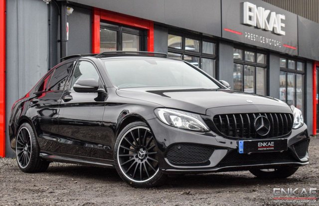 2018 68 Mercedes-Benz C Class 2.0 C 200 AMG LINE PREMIUM 4d 184 BHP