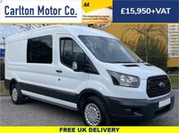 USED 2018 18 FORD TRANSIT 350 TDCi 130 LWB L3 [ 7s MESS WELFARE UNIT ] H2 VAN  7 Seater Crew Cab [ Mess Welfare Unit ]