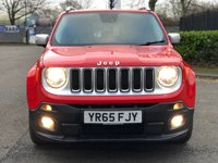 USED 2015 65 JEEP RENEGADE 1.6 M-JET LIMITED 5d 118 BHP 