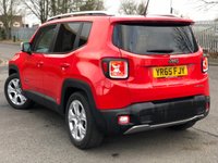 USED 2015 65 JEEP RENEGADE 1.6 M-JET LIMITED 5d 118 BHP 